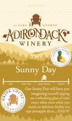 Adk Winery Sunny Day Shelf Talker